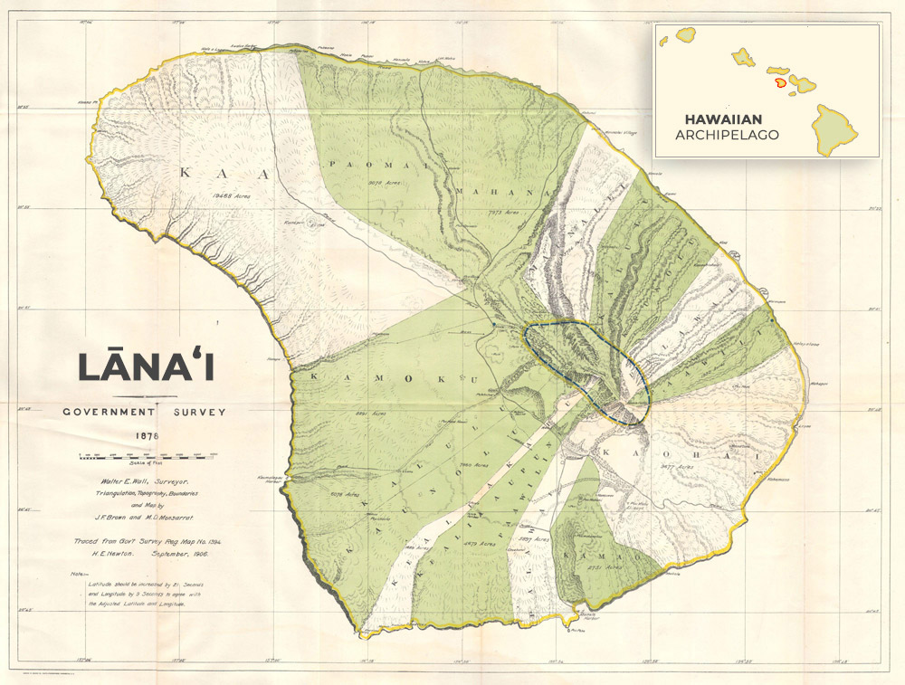 Lanai island